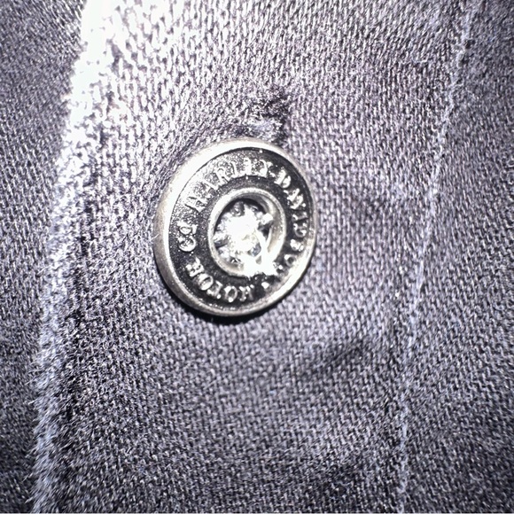 Men’s black Harley Davidson heavy weight button down shirt sz 3XL - Picture 7 of 13